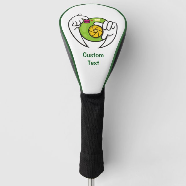 Cartoon Camera Golf Head Cover (Front)