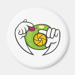 Cartoon Camera Magnet