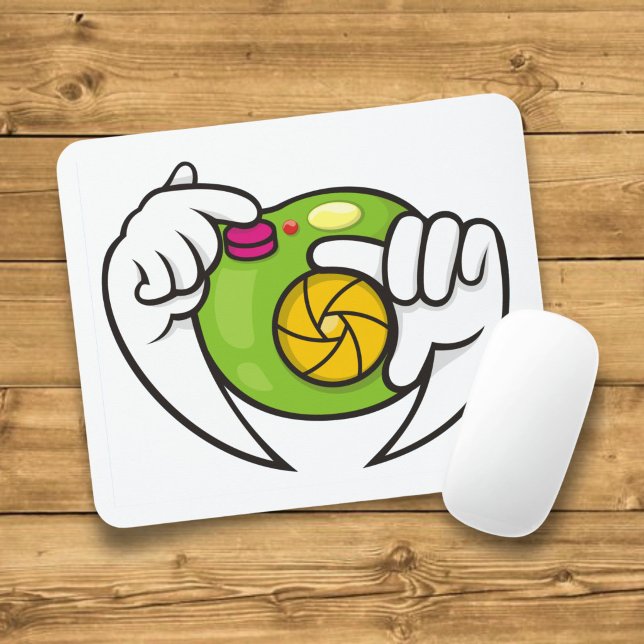 Cartoon Camera Mouse Mat (Creator Uploaded)