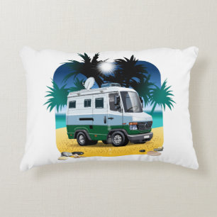Cartoon Camper Decorative Cushion