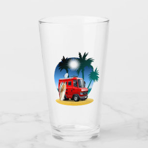 Cartoon Camper Glass