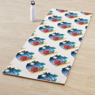 Cartoon Camper Yoga Mat