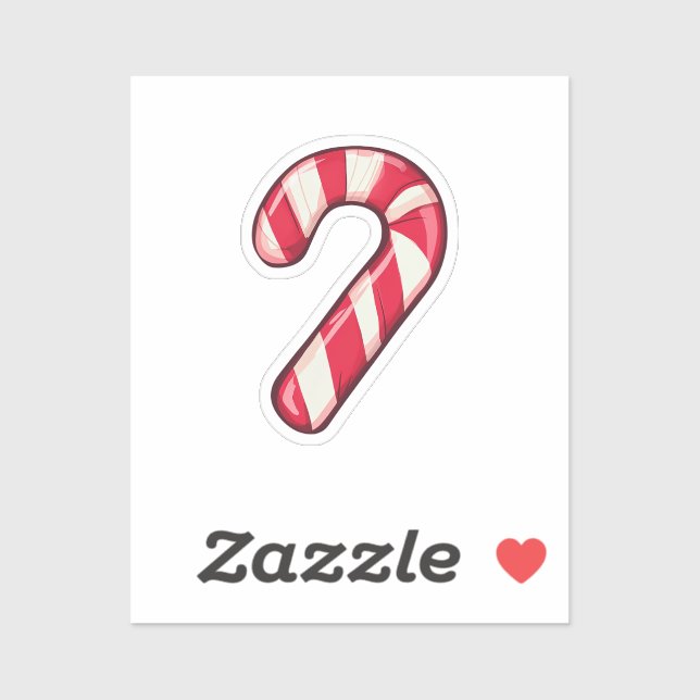 Cartoon candy cane (Sheet)