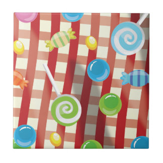 Cartoon Candy Tile
