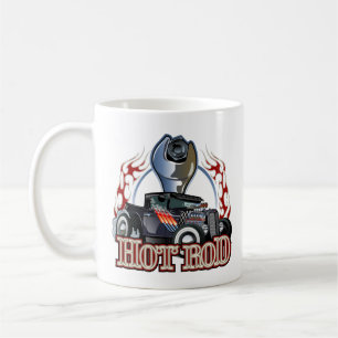 Cartoon car coffee mug