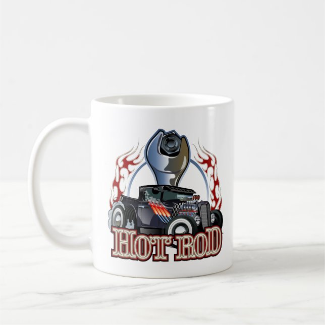 Cartoon car coffee mug (Left)