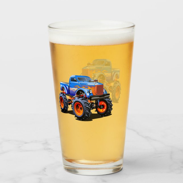 Cartoon car glass (Front Filled)