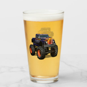 Cartoon car glass