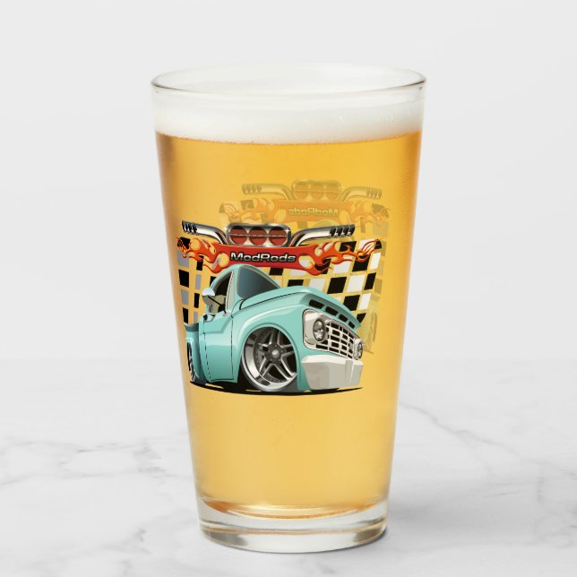 Cartoon car glass (Front Filled)