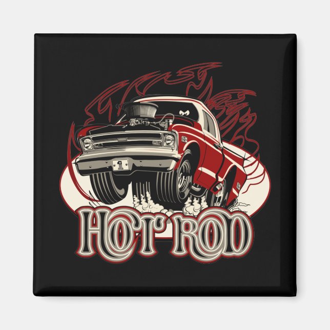 Cartoon car magnet (Front)