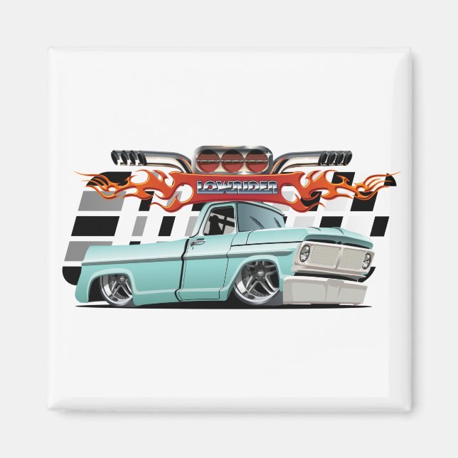 Cartoon car magnet (Front)
