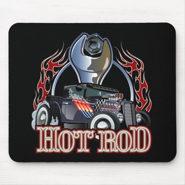 Cartoon car mouse mat (Front)