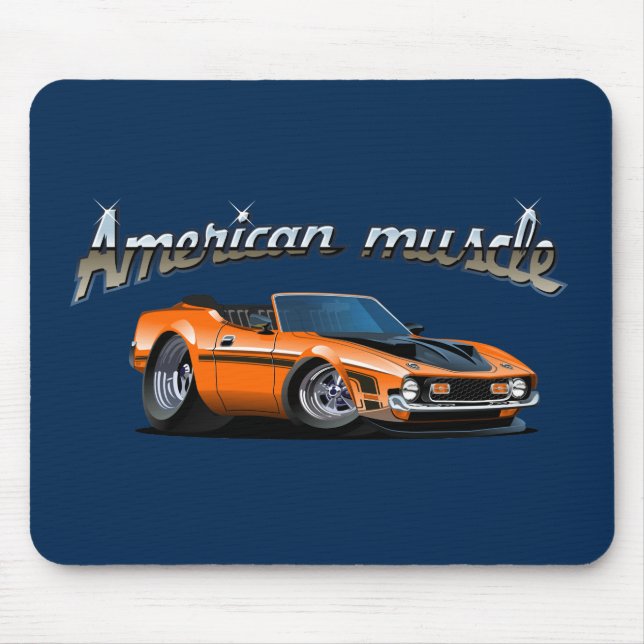 Cartoon car mouse mat (Front)