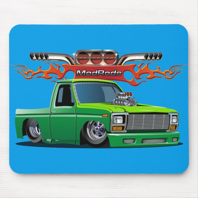 cartoon car mouse mat (Front)