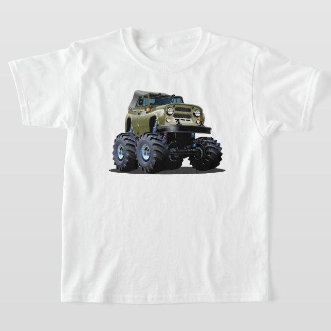 Cartoon car T-Shirt (Laydown)