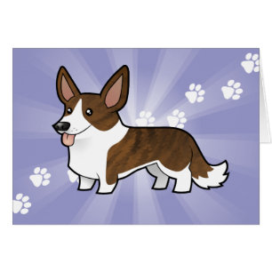Cartoon Cardigan Welsh Corgi