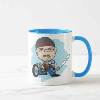 cartoon caricature mug