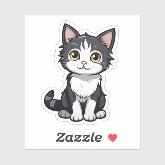 Cartoon cat illustration (Sheet)