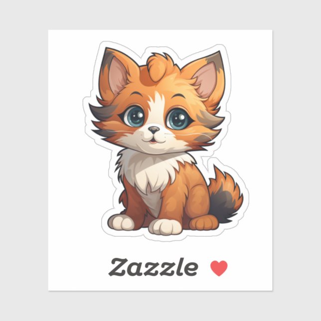 Cartoon cat illustration (Sheet)