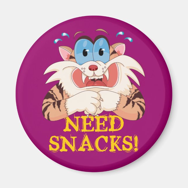 Cartoon Cat Magnet (Front)