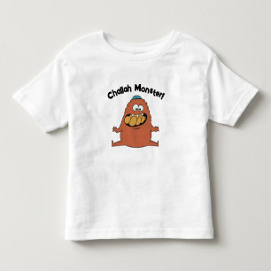Cartoon Challah Monster T-Shirt