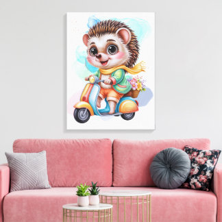 Cartoon character Nursery & Kids' Room Décor Canvas Print