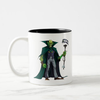 Cartoon Character - Villain Two-Tone Coffee Mug