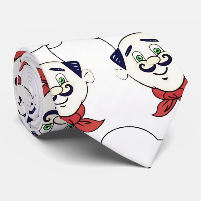 CARTOON **CHEF** TIE (Rolled)