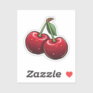 Cartoon cherry