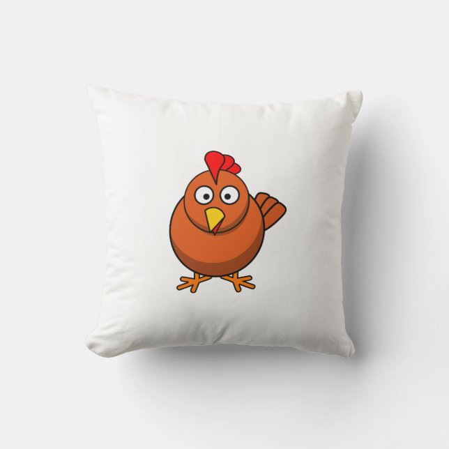 Cartoon Chicken Cushion (Front)