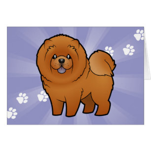 Cartoon Chow Chow