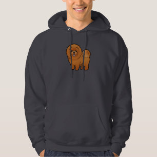Cartoon Chow Chow Hoodie