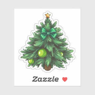 Cartoon christmas tree