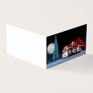 Cartoon Christmas truck