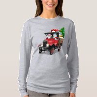 Cartoon Christmas truck