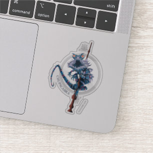 Cartoon Chupacabra & Elder Wand