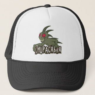 Cartoon Chupacabra Trucker Hat