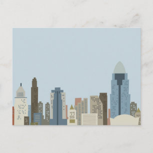 Cartoon Cincinnati Postcard