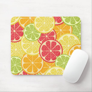 Cartoon Citrus Mouse Mat