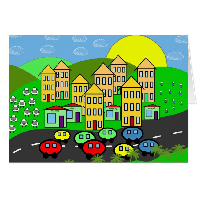 Cartoon City (Front Horizontal)