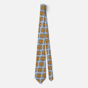 Cartoon Clip Art Chocolate Chip Cookie Dessert Tie