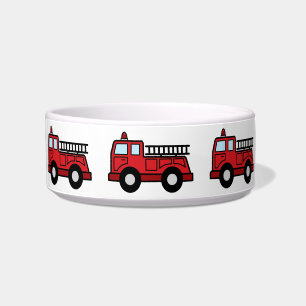 Cartoon Clip Art Firetruck Emergency Vehicle Truck Bowl