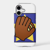 Cartoon Clip Art Sports Baseball Glove Gold Star