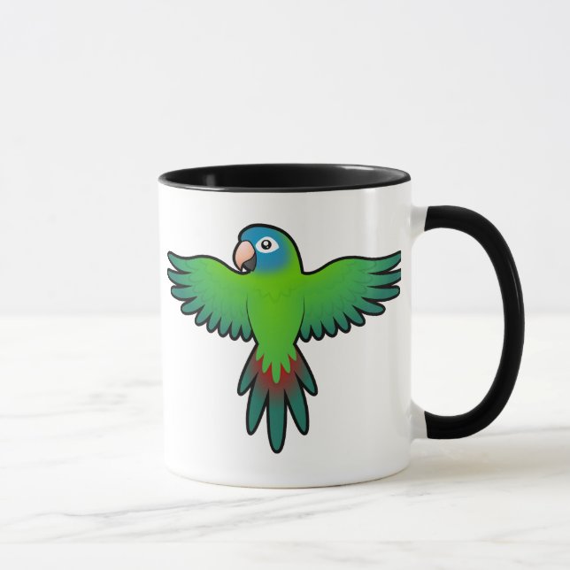 Cartoon Conure / Lorikeet / Parrot Mug (Right)