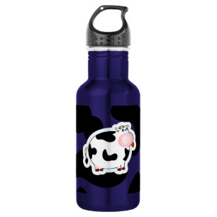 Cartoon cow, 532 ml water bottle
