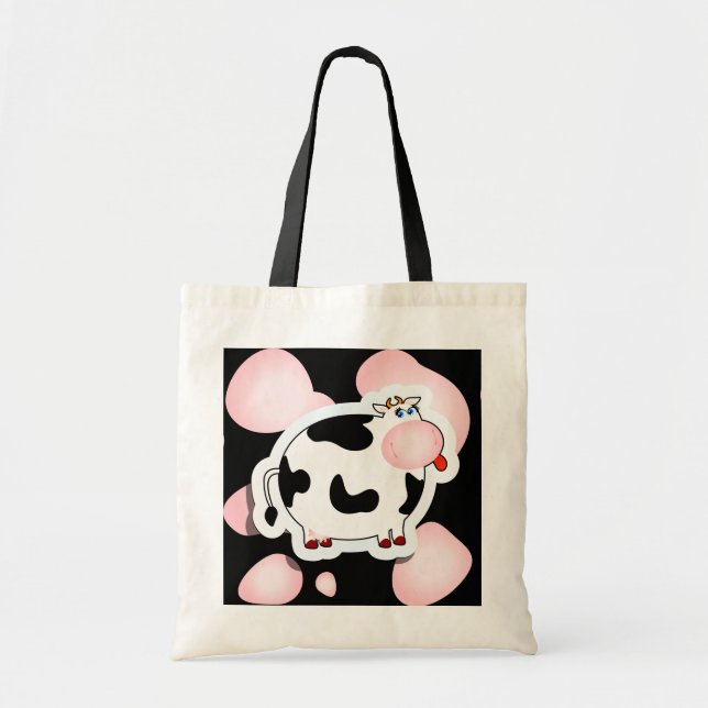 Cartoon cow, bag (Front)