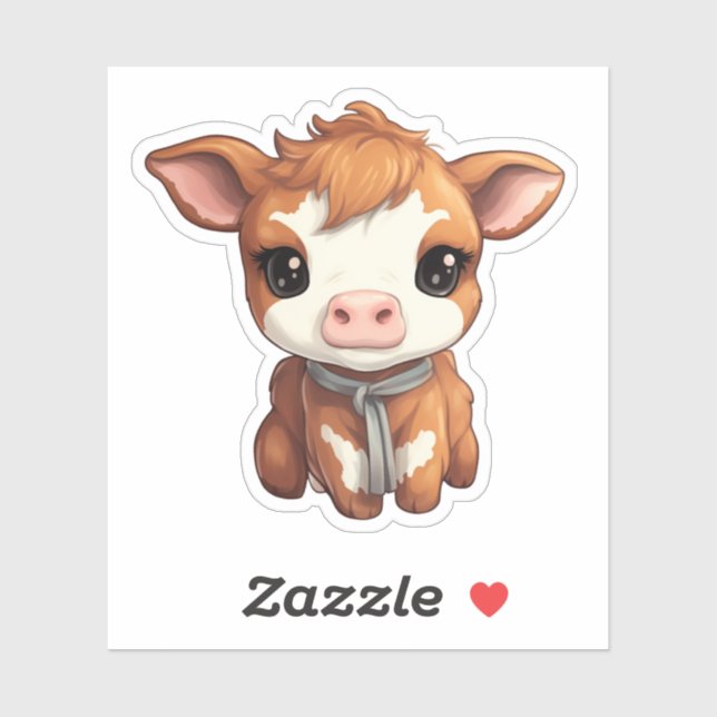 Cartoon cow illustration (Sheet)