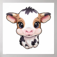 Cartoon cow illustration