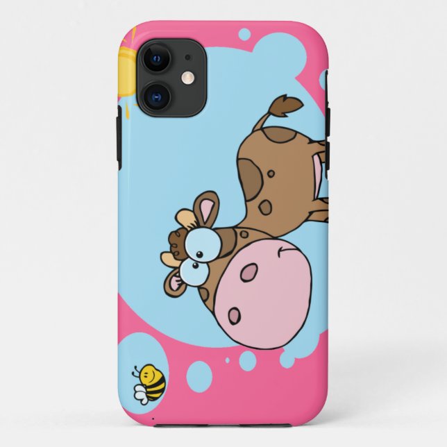 Cartoon Cow iPhone 5 Case (Back)