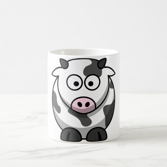 Cartoon Cow Mug (Center)